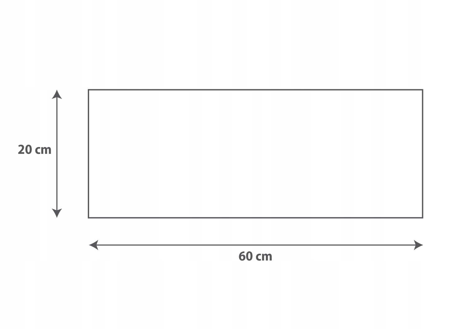 SZKLANA PODSTAWKA POD ZNICZE 60x20cm 556c Tata Materiał szkło hartowane
