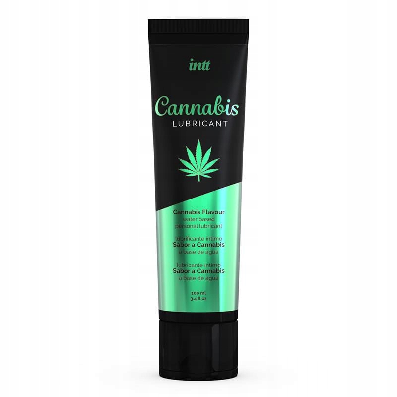 Intt Cannabis - Lubrykant o smaku konopi 100 ml