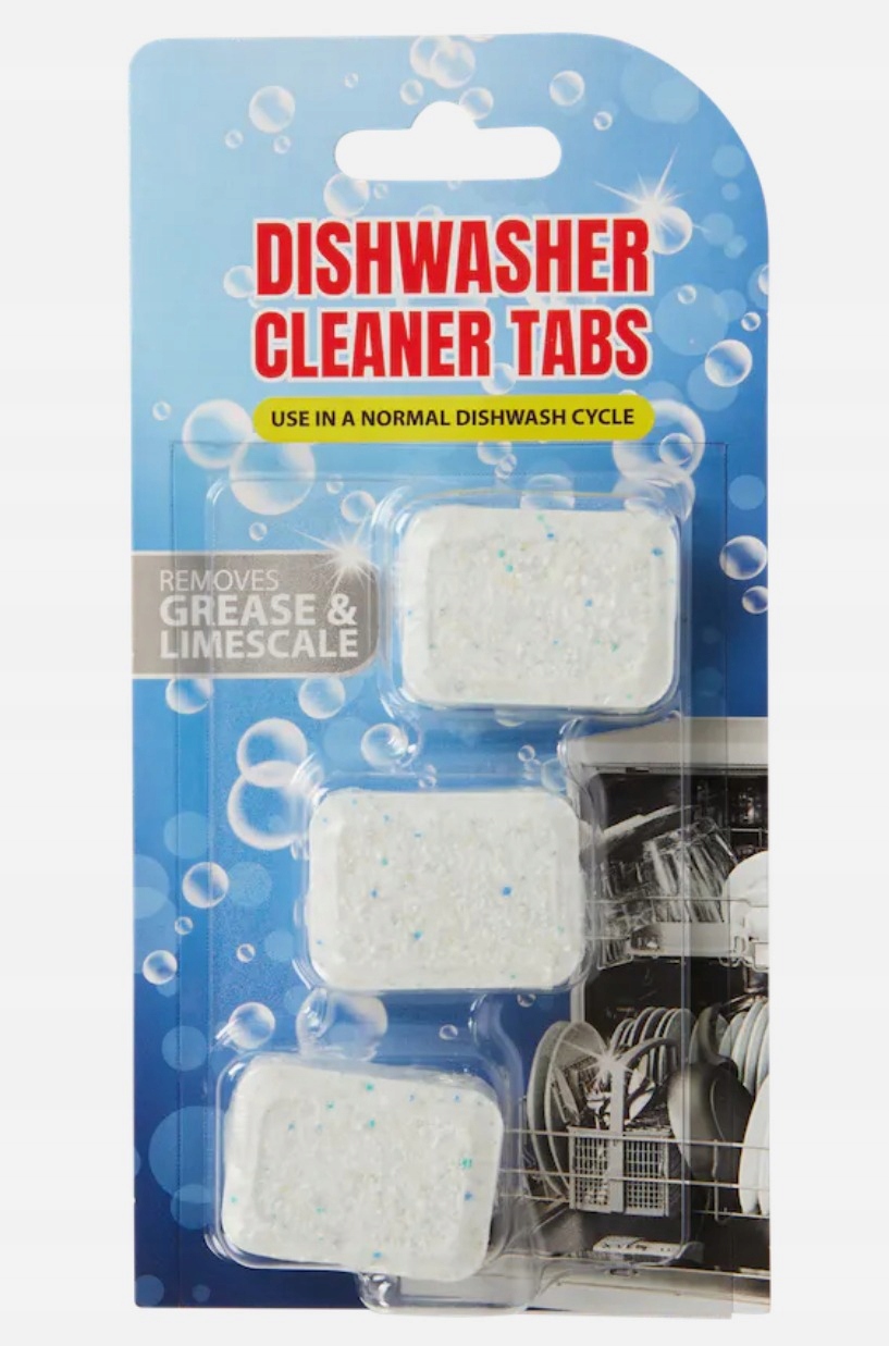 

Tabletki do czyszczenia zmywarki 3szt