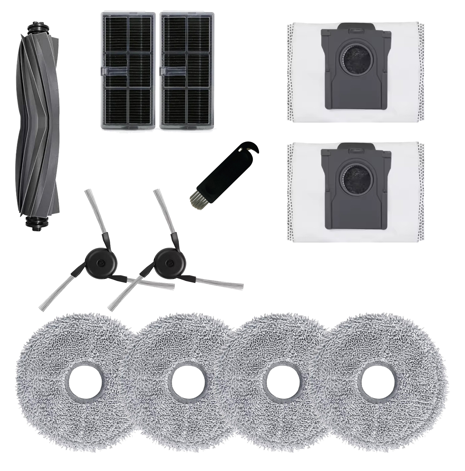 Zestaw Filtry Szczotki Mopy Worki do Dreame L40 X40 Ultra Complete Master