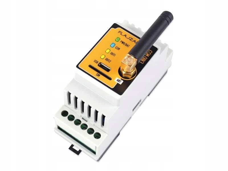 Diaľkové ovládanie Gsm Flajzar GSM-DIN3 na Din lištu