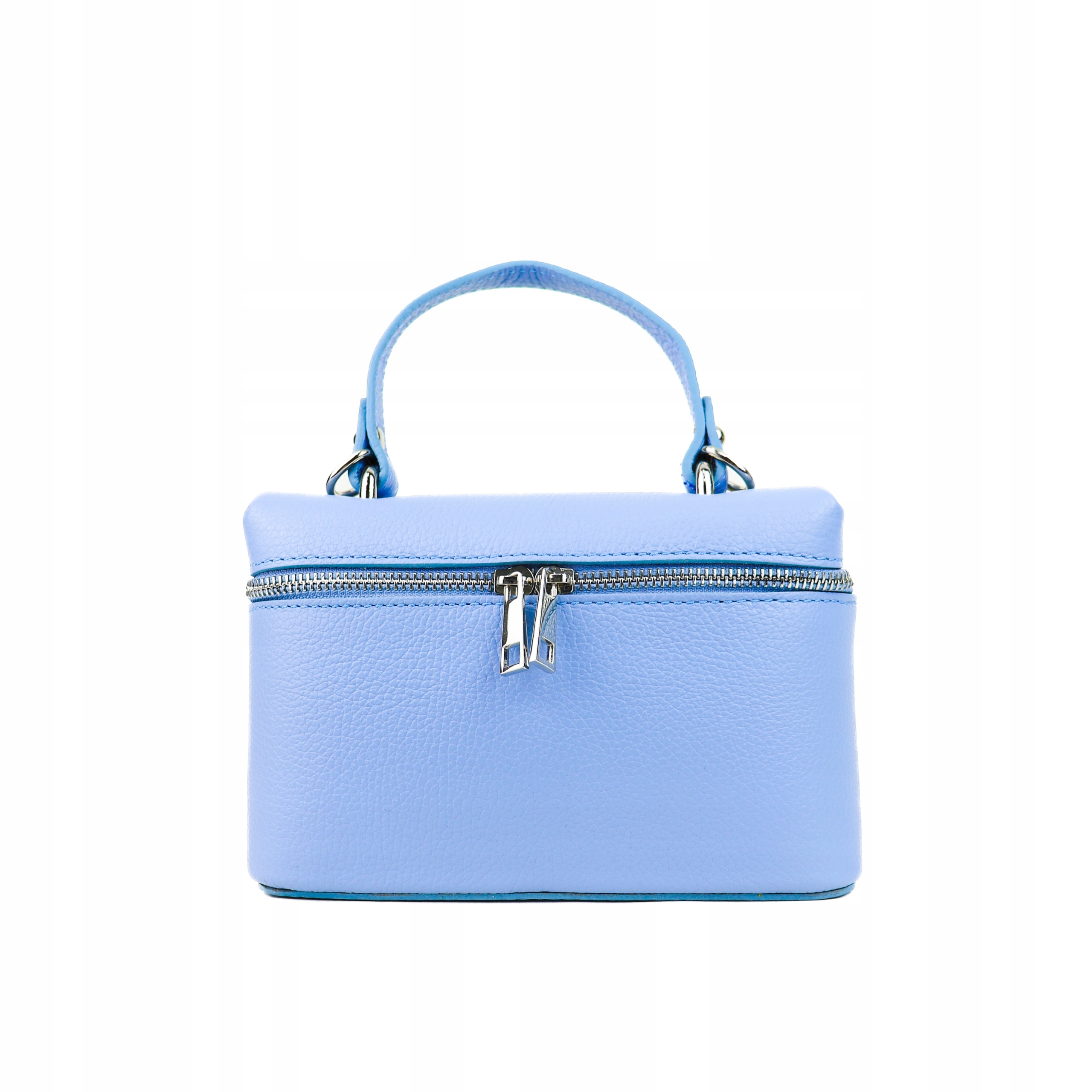 Torebka Damska skóra naturalna Kiti-M Błękitny Marka inna