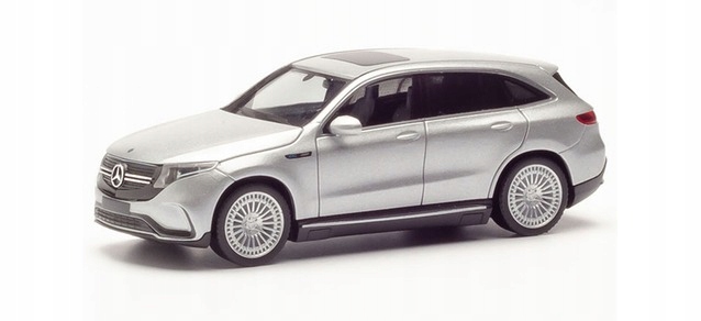 Herpa 430715-002 Mercedes Eqc Amg stříbrná metalíza