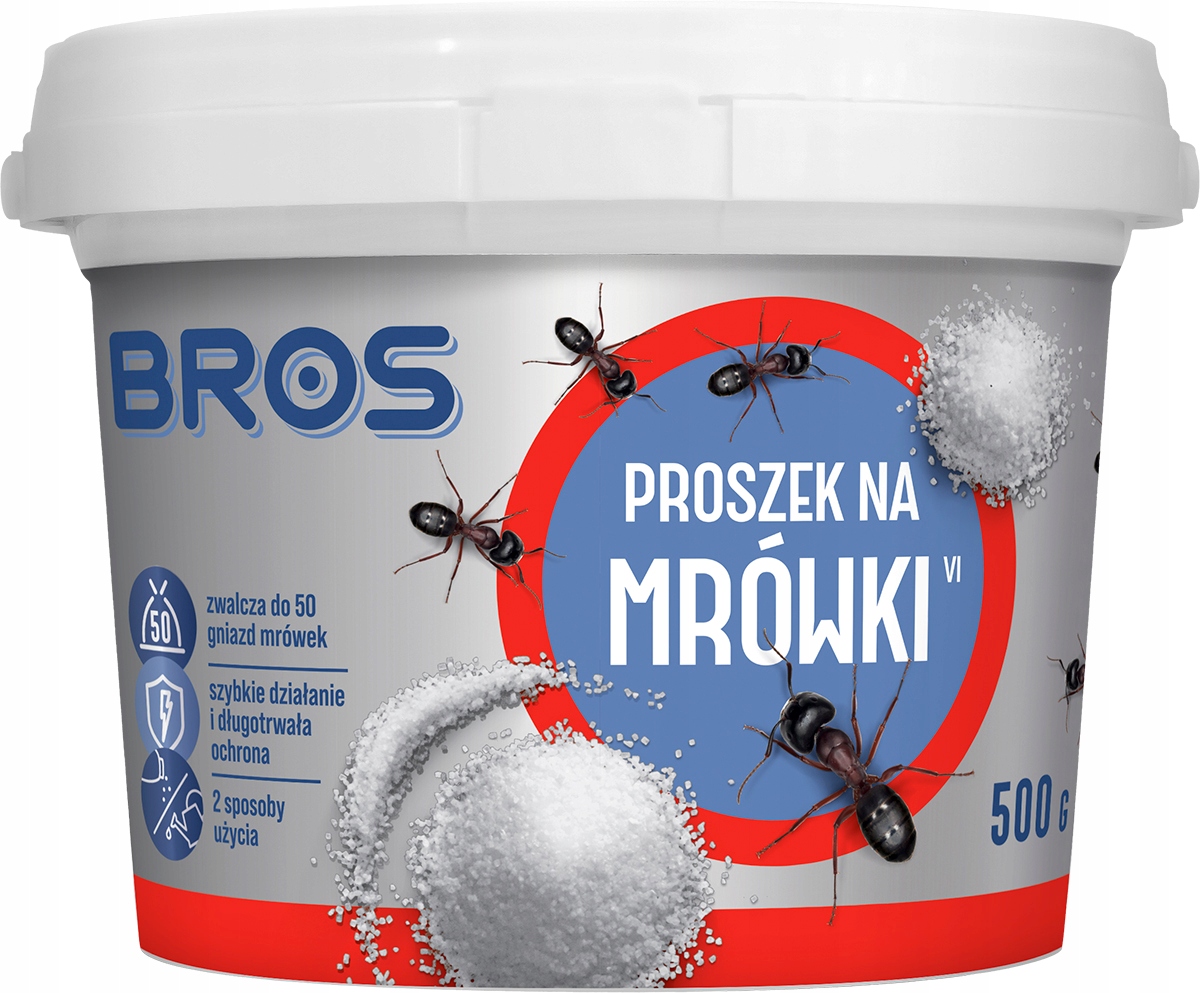 

Proszek Na Mrówki trutka preparat 500g Bros
