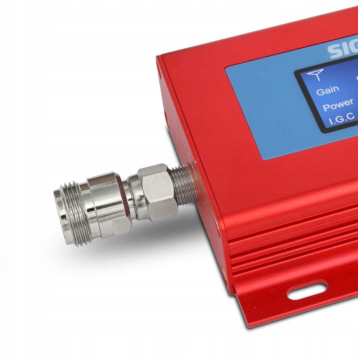 WZMACNIACZ ZASIĘGU SYGNAŁU TELEFONU GSM 2G 60dBi Zysk - uplink 60 dB