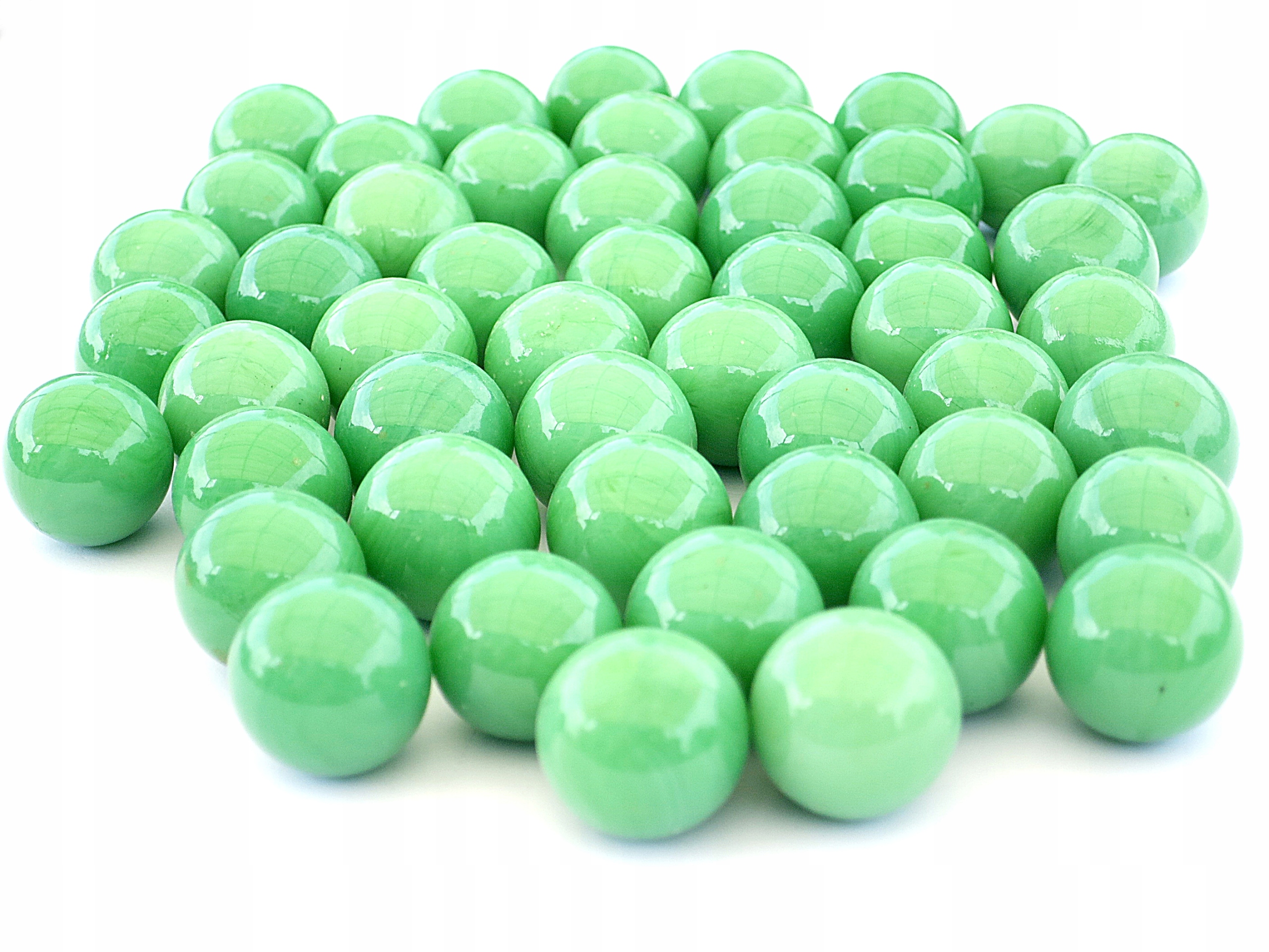 

Kulki Szklane Zielone FI.16 MM Pistacjowe 25 Szt