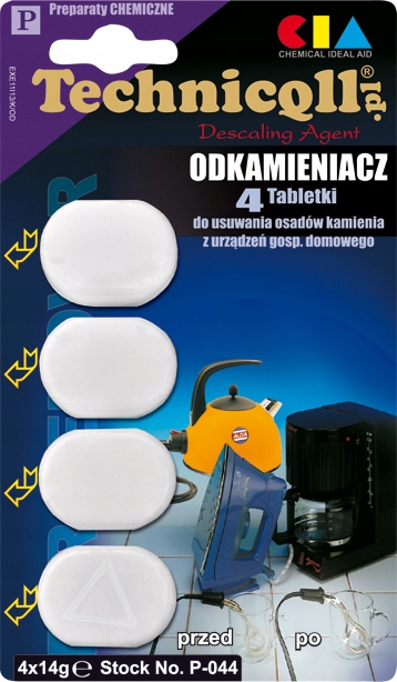 TECHNICQLL средство для удаления накипи в таблетках 4X 14 г
