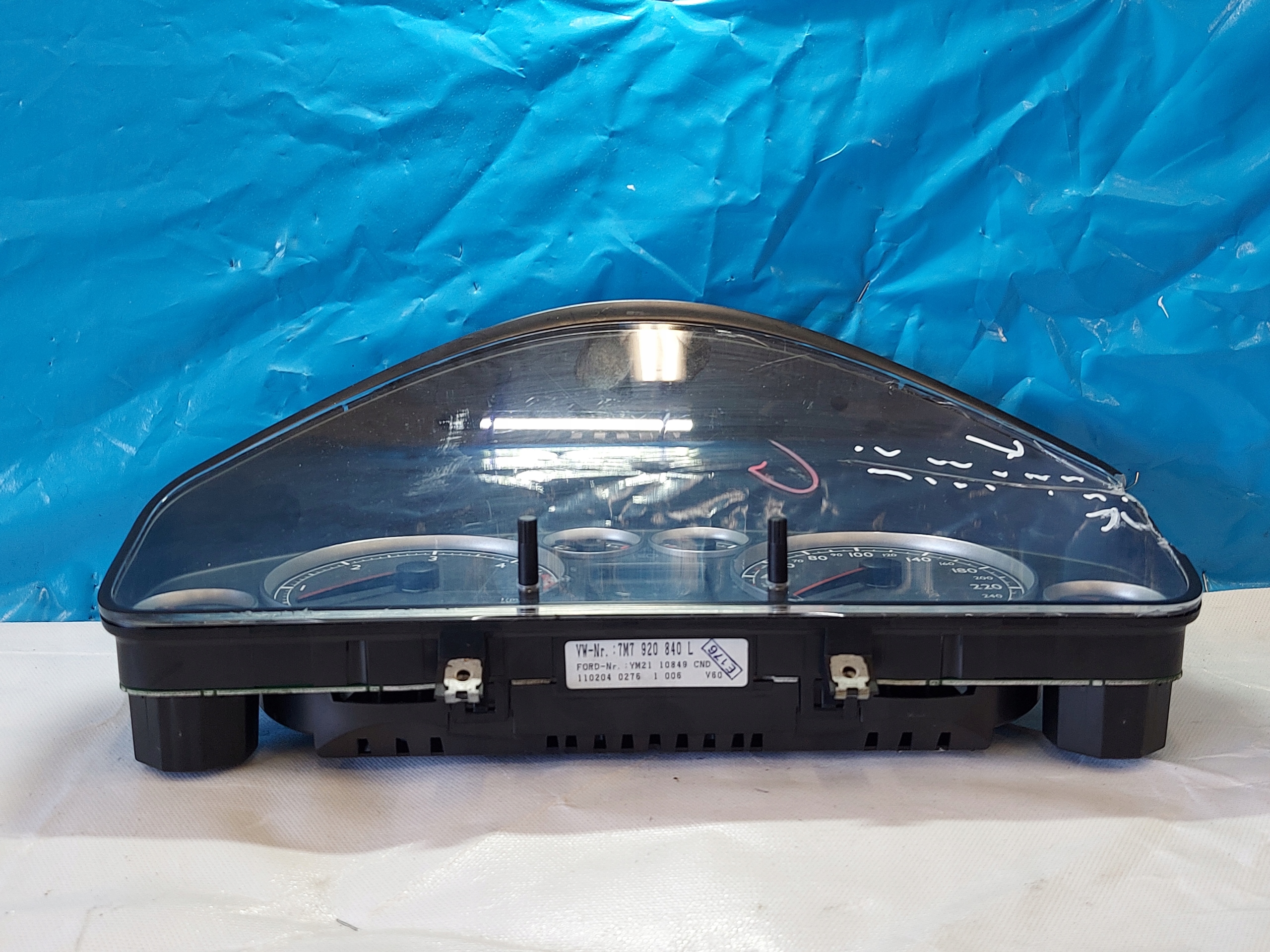 dials clock SEAT ALHAMBRA 1.9 TDI 7M7920840L