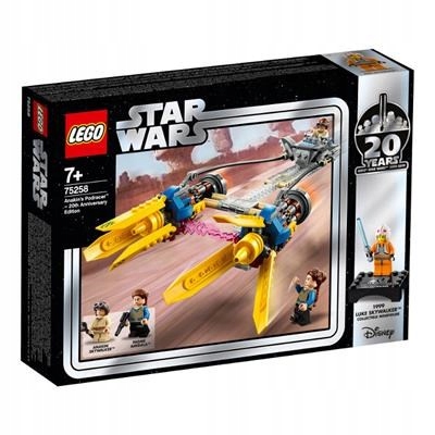 Lego 75258 Star Wars Závodník Anakina, výroční edice