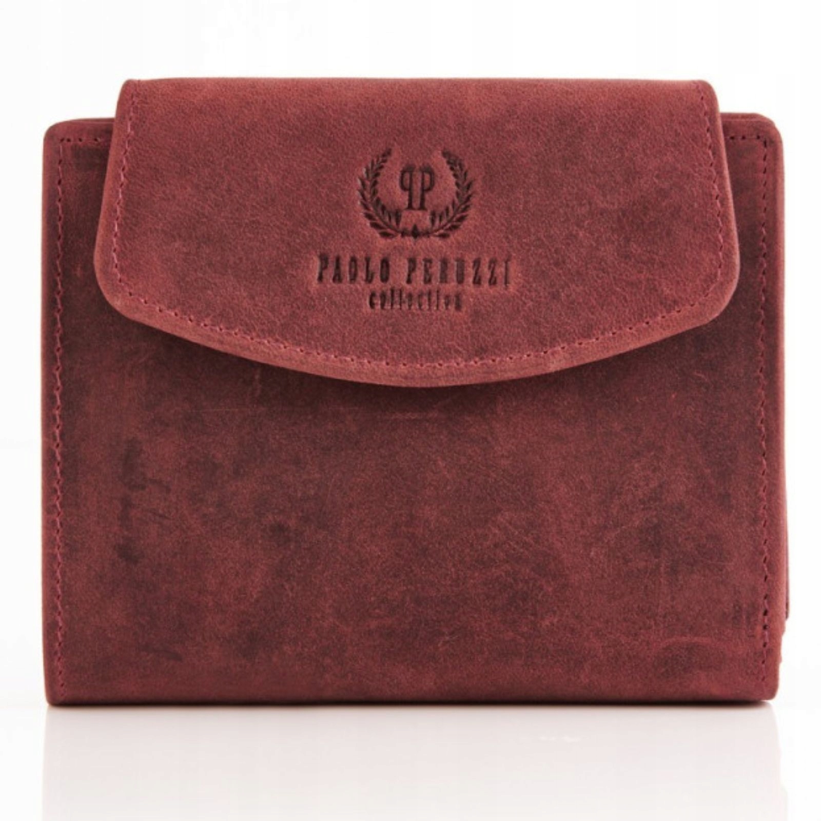 Portfel damski skórzany w pudełku z ochroną Rfid Paolo Peruzzi