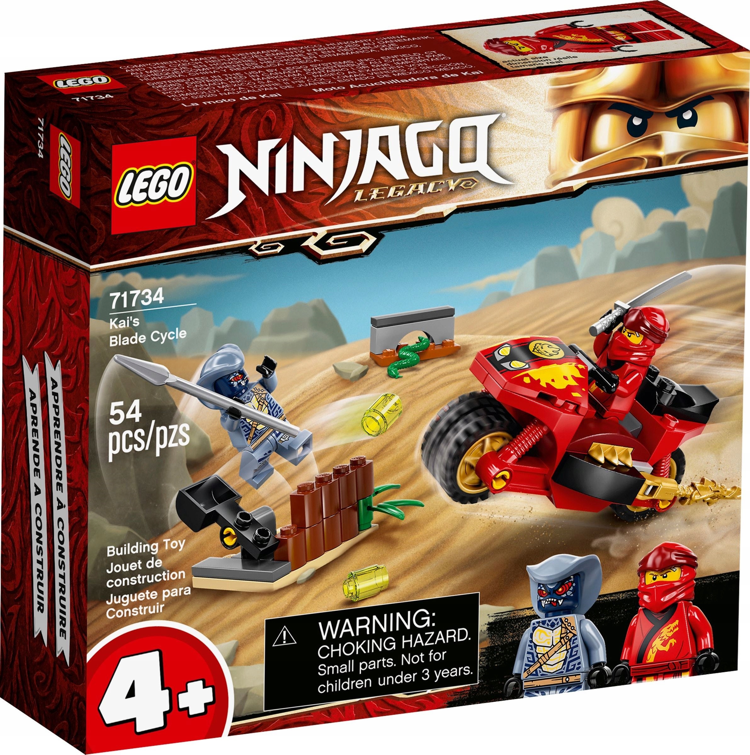 

Lego Ninjago 71734 Motocykl Kaia