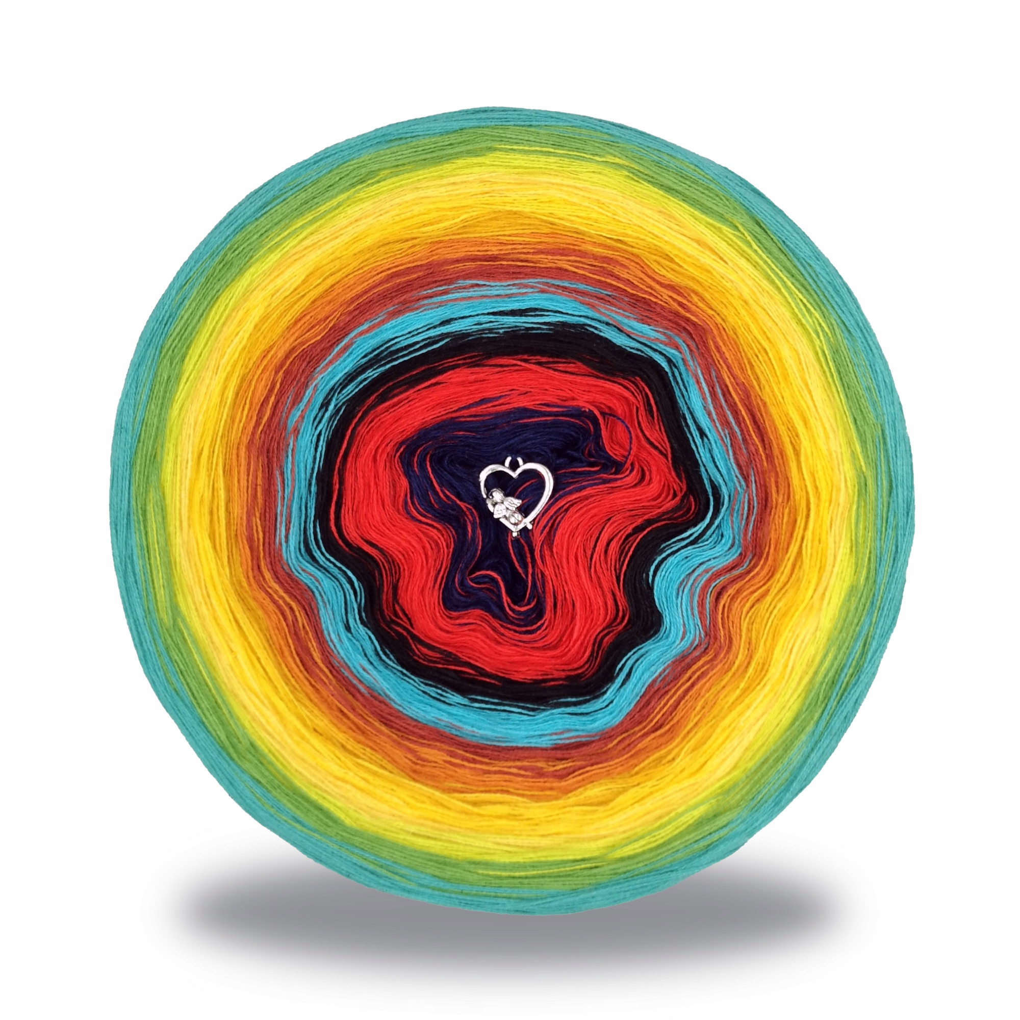 Příze bavlna akryl motůrek 4 nitě ombre O'COLOR15 2400m