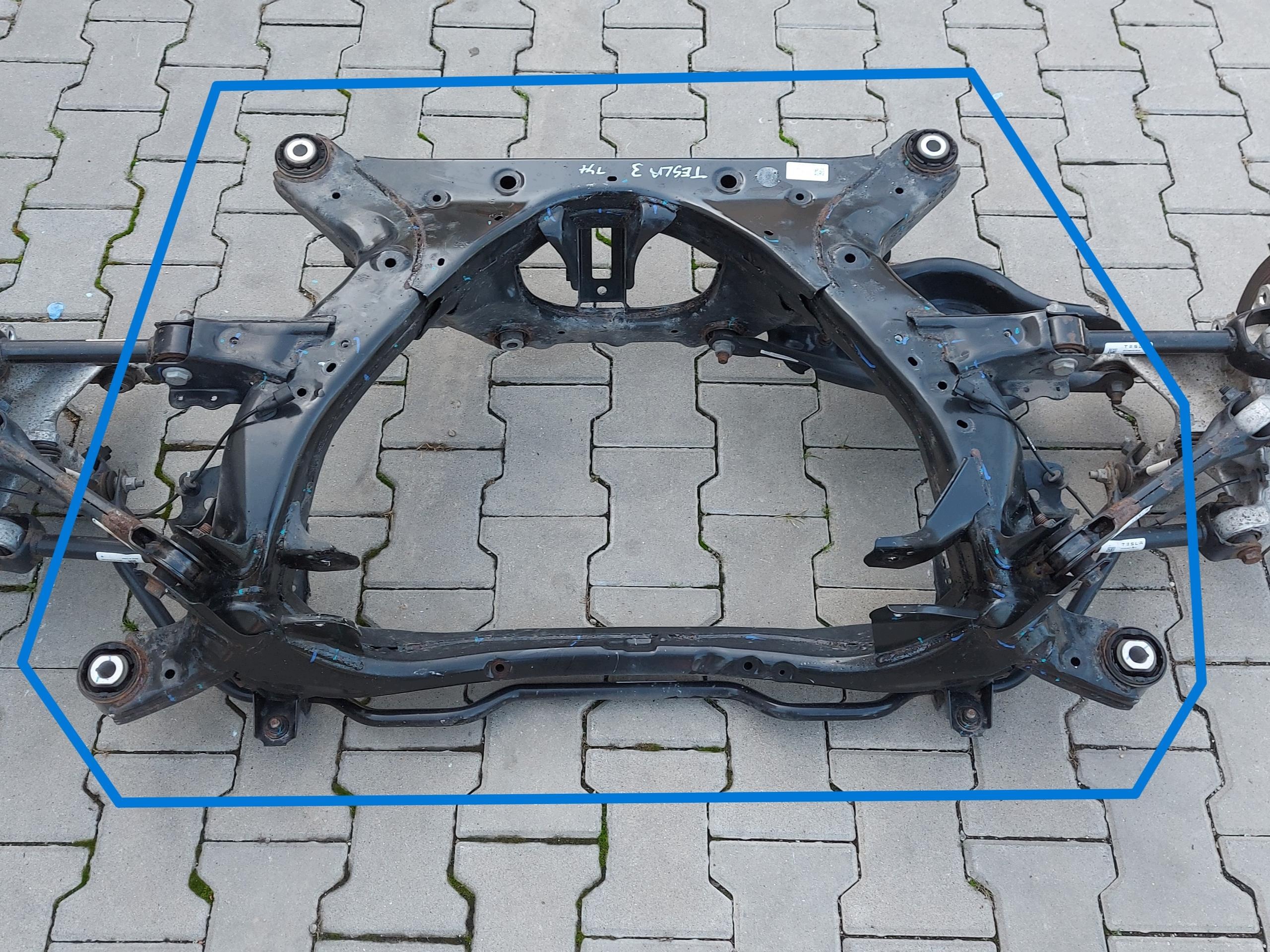 TESLA MODEL 3 2022r träger Achsträger Achsträger heck