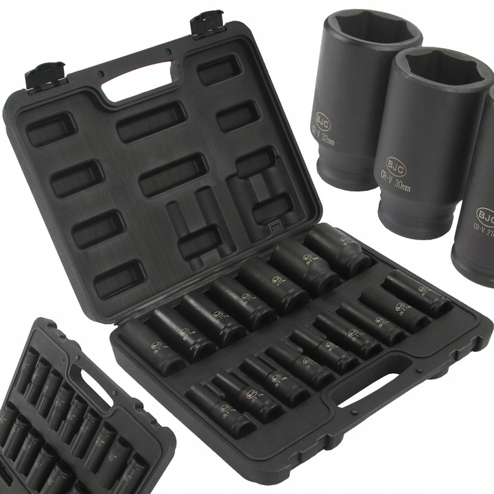 NASADKI UDAROWE 1 2 ZESTAW NASADEK 16 pcs BJC