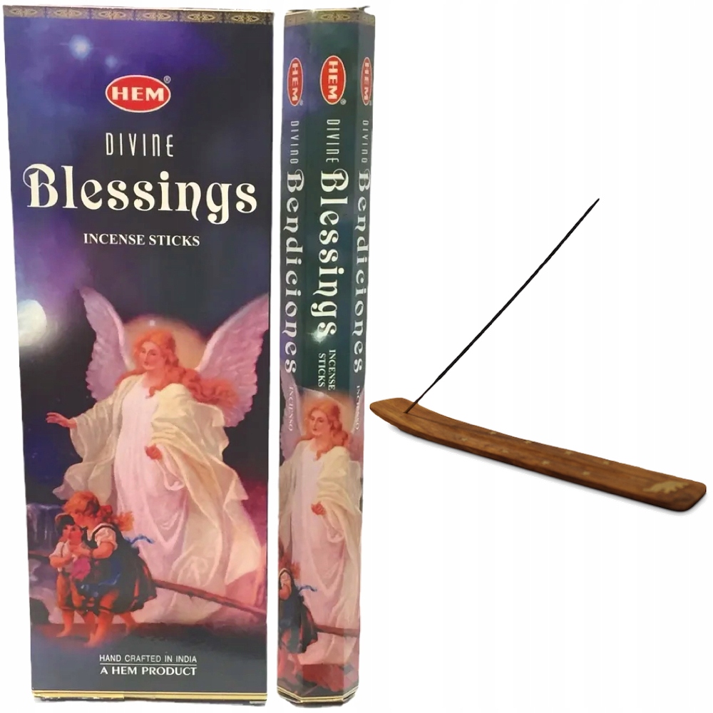

Indyjskie Kadzidełka Divine Blessings 20 Sztuk Hem