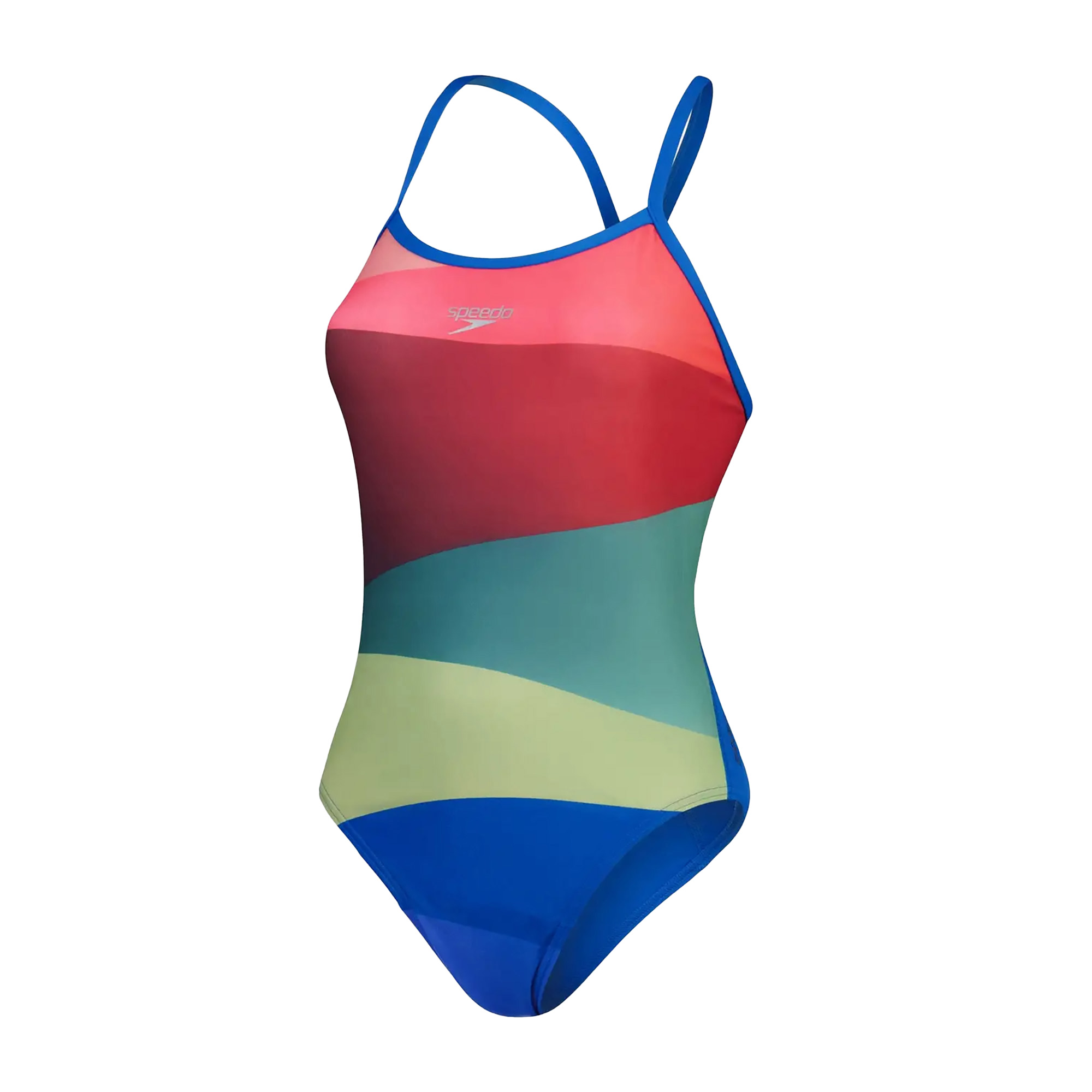 Strój pływacki jednoczęściowy damski Speedo Placement Digital Turnback 38