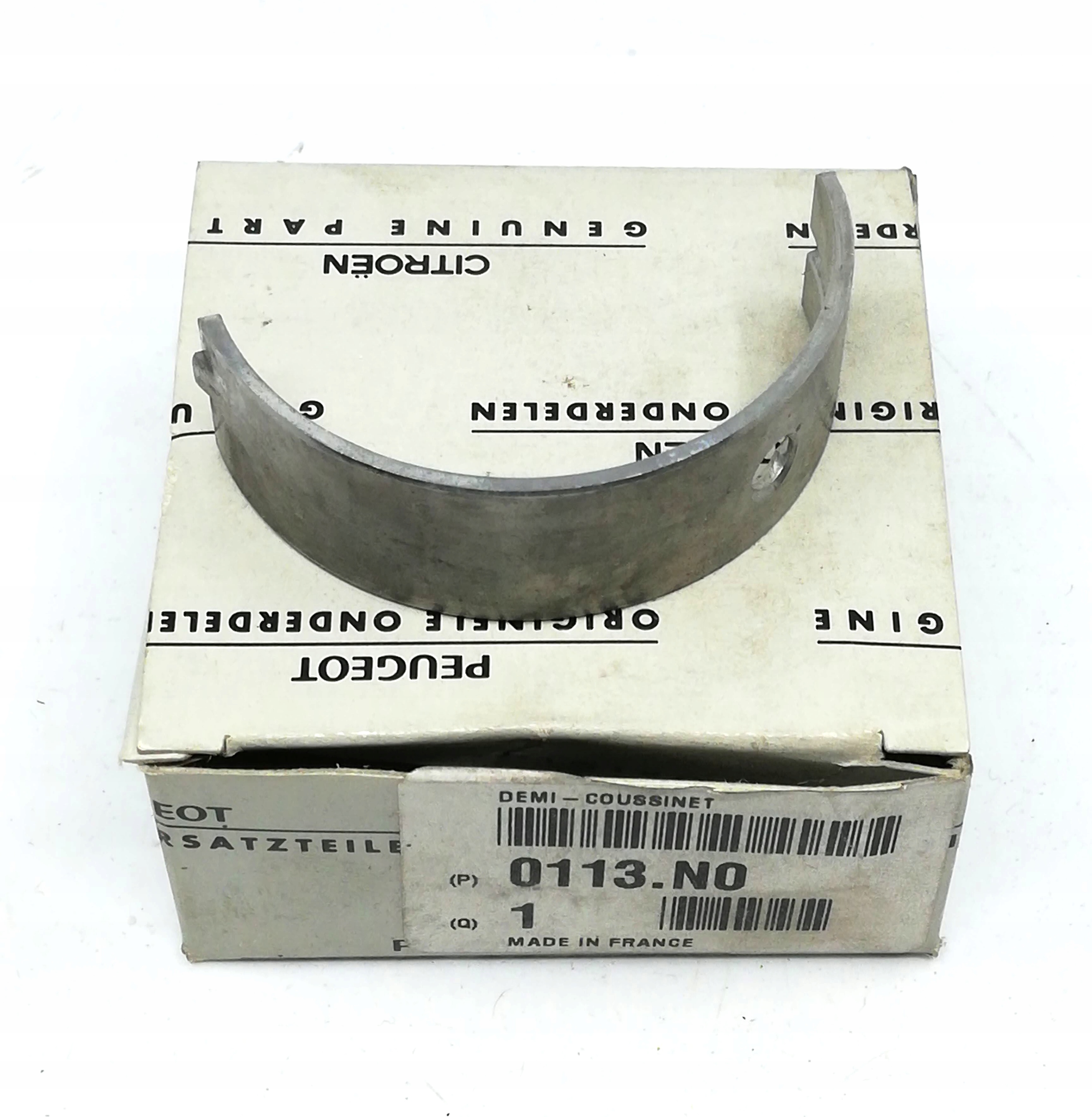 PÓŁPANEWKa WAŁU KORBOWEGO PEUGEOT 206 0113N0 OE!