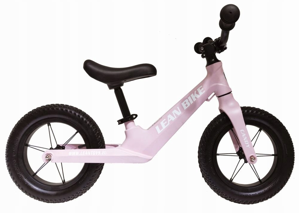 Rower Biegowy Magnezio Rowerek Lekka Rama Magnezowa Różowy Lean Trike