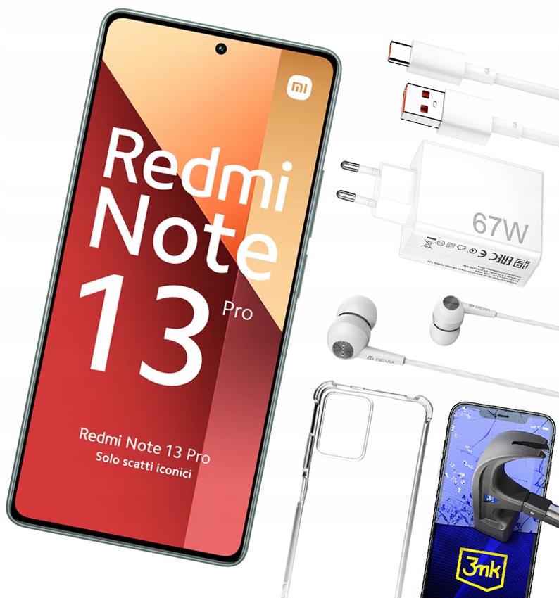 Xiaomi Redmi Note 13 Pro 256GB Záruka Sada Špičkový Model Xiaomi