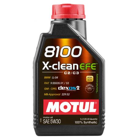 

Olej Motul 5W30 8100 X-clean Efe 1L