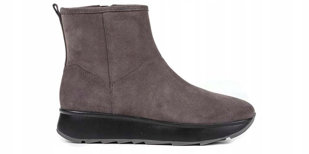 Botki Geox Gendry skórzane szare 37