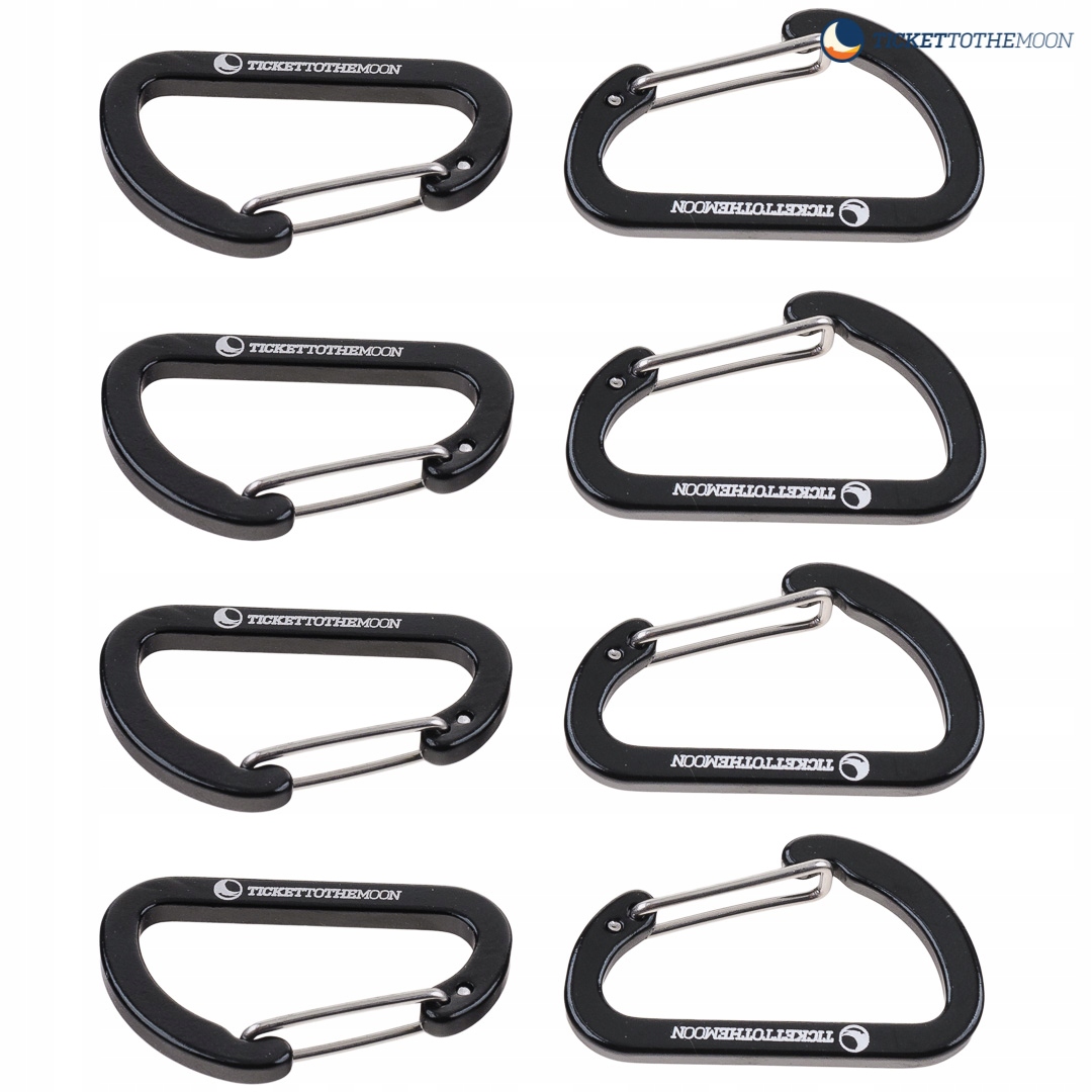 TTTM Karabinki Karabinczyki Pomocnicze 3kN - 8szt Rodzaj mocowanie