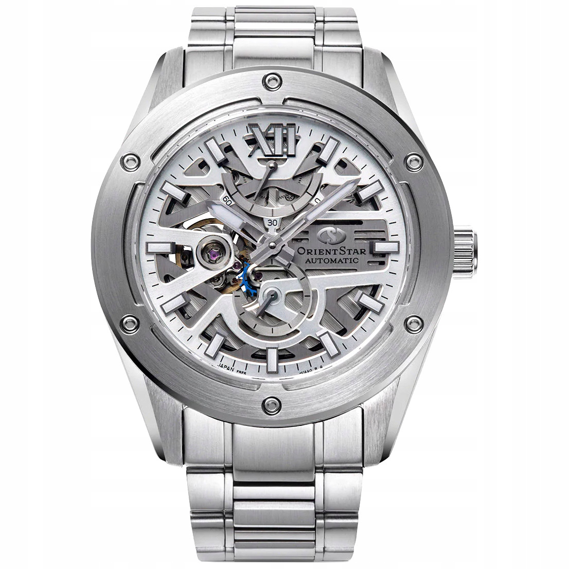 Pánské Hodinky Orient Star RE-BZ0001S00B stříbrné