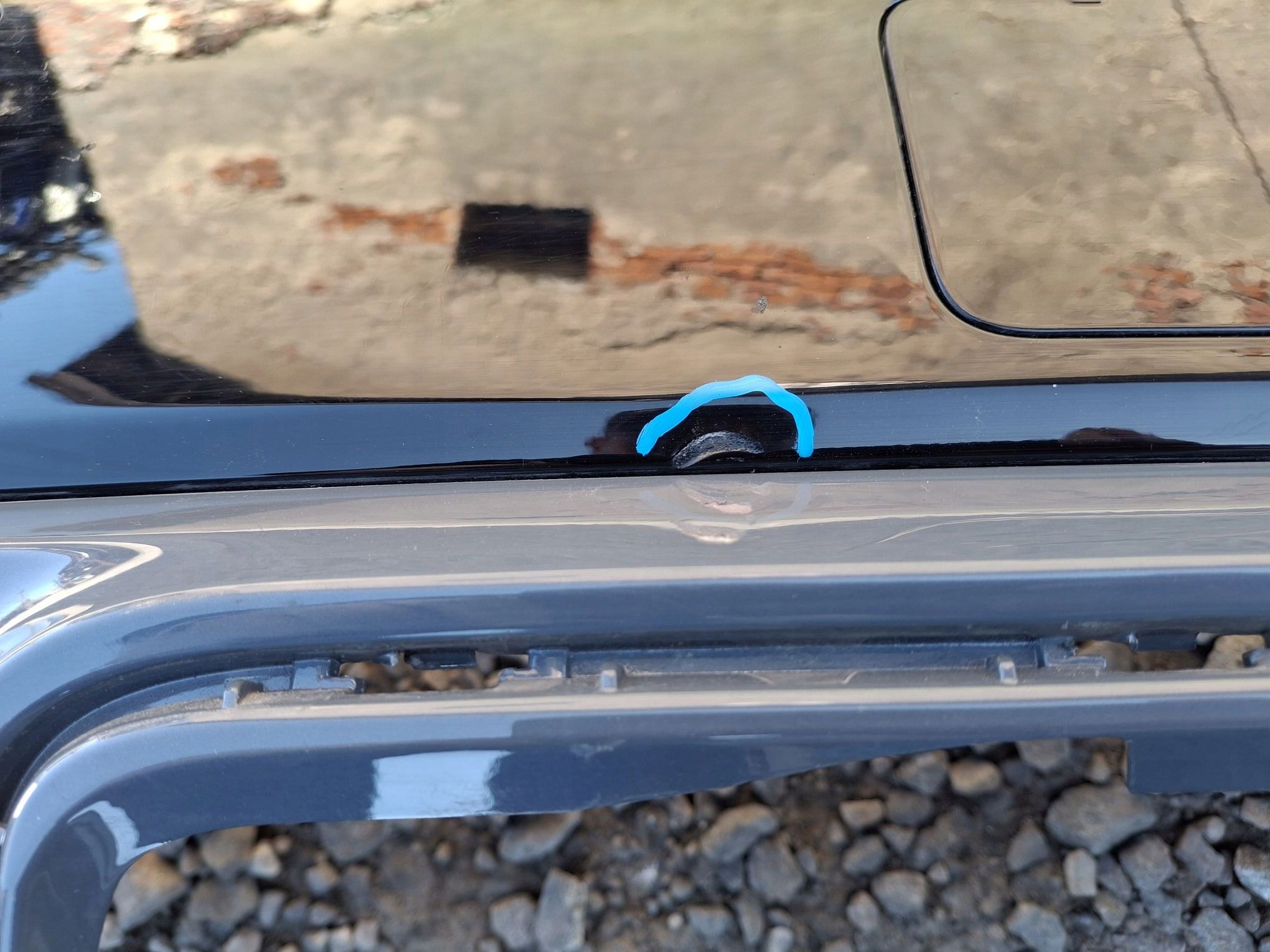 bumper rear accessories BMW X1 U11 m-packet 2022R->