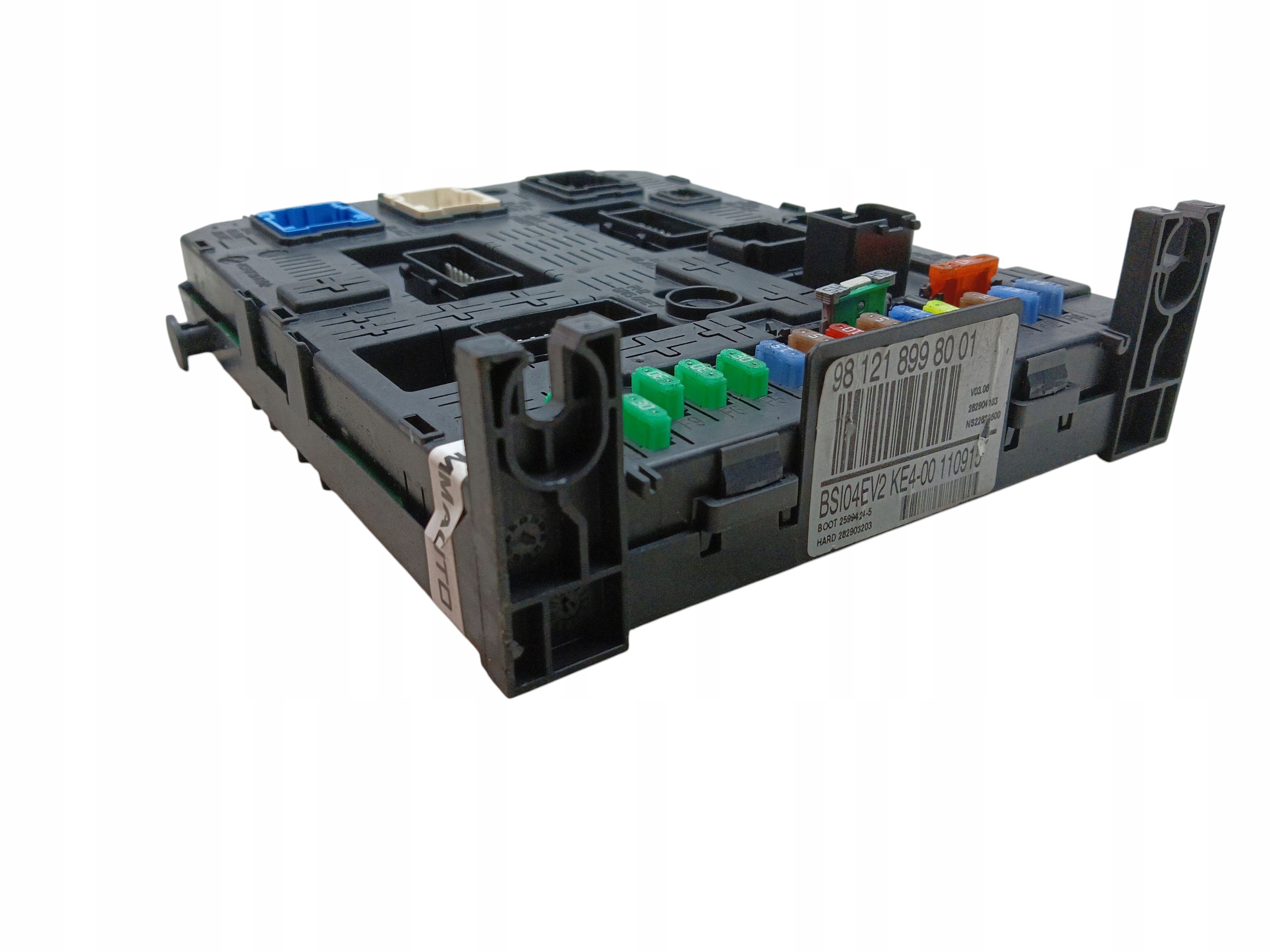 fuse box module BSI CITROEN C5 III 9812189980 04EV2