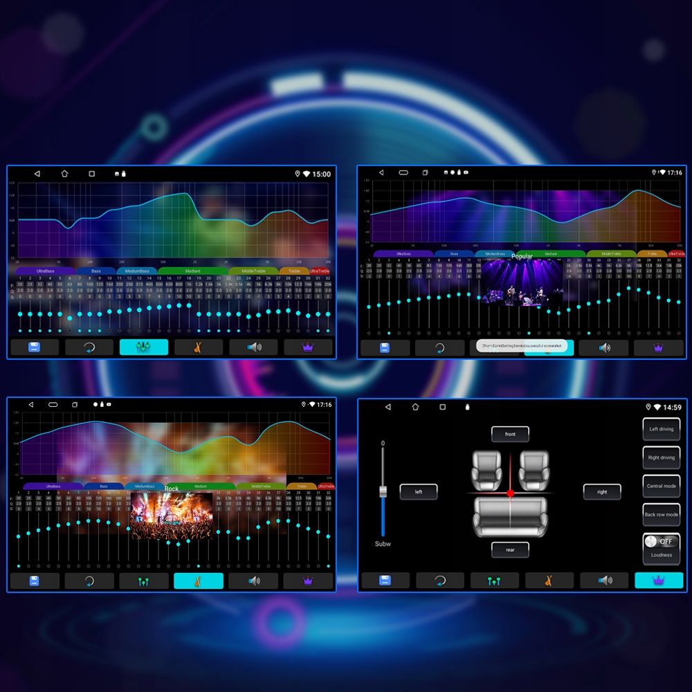 RADIO SAMOCHODOWE ANDROID 1DIN 9'' CARPLAY ANDROID AUTO DSP WIFI 2GB/64GB Model 9 Inch ANDROID RADIO 2G+64G CARPLAY /Android Auto