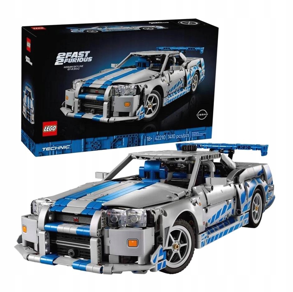 Lego (r) Technic 42210 Auto Nissan Skyline Gt-r