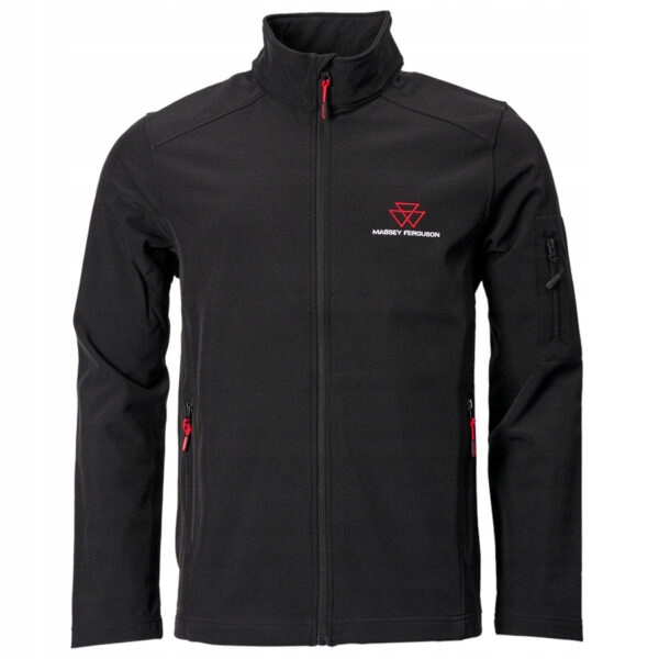 Kurtka męska Soft Shell Massey Ferguson czarna XL