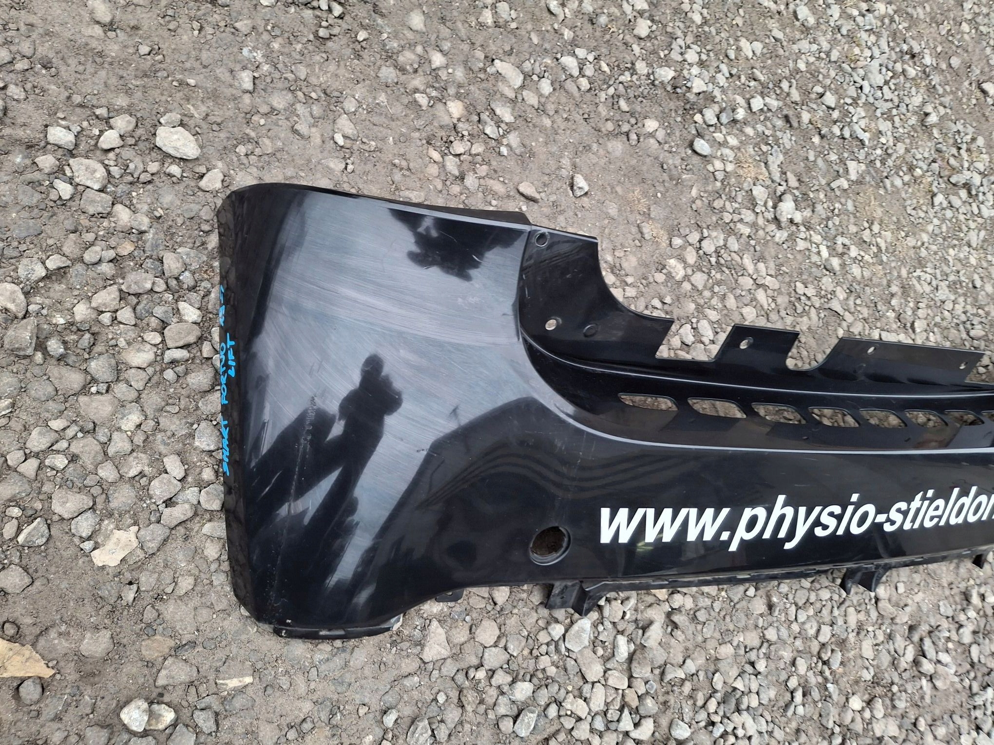 bumper rear SMART FORTWO III 2014R->