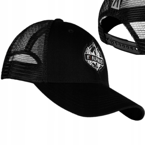 

Alpinus Czapka Z Daszkiem Dżokejka Trucker Uni