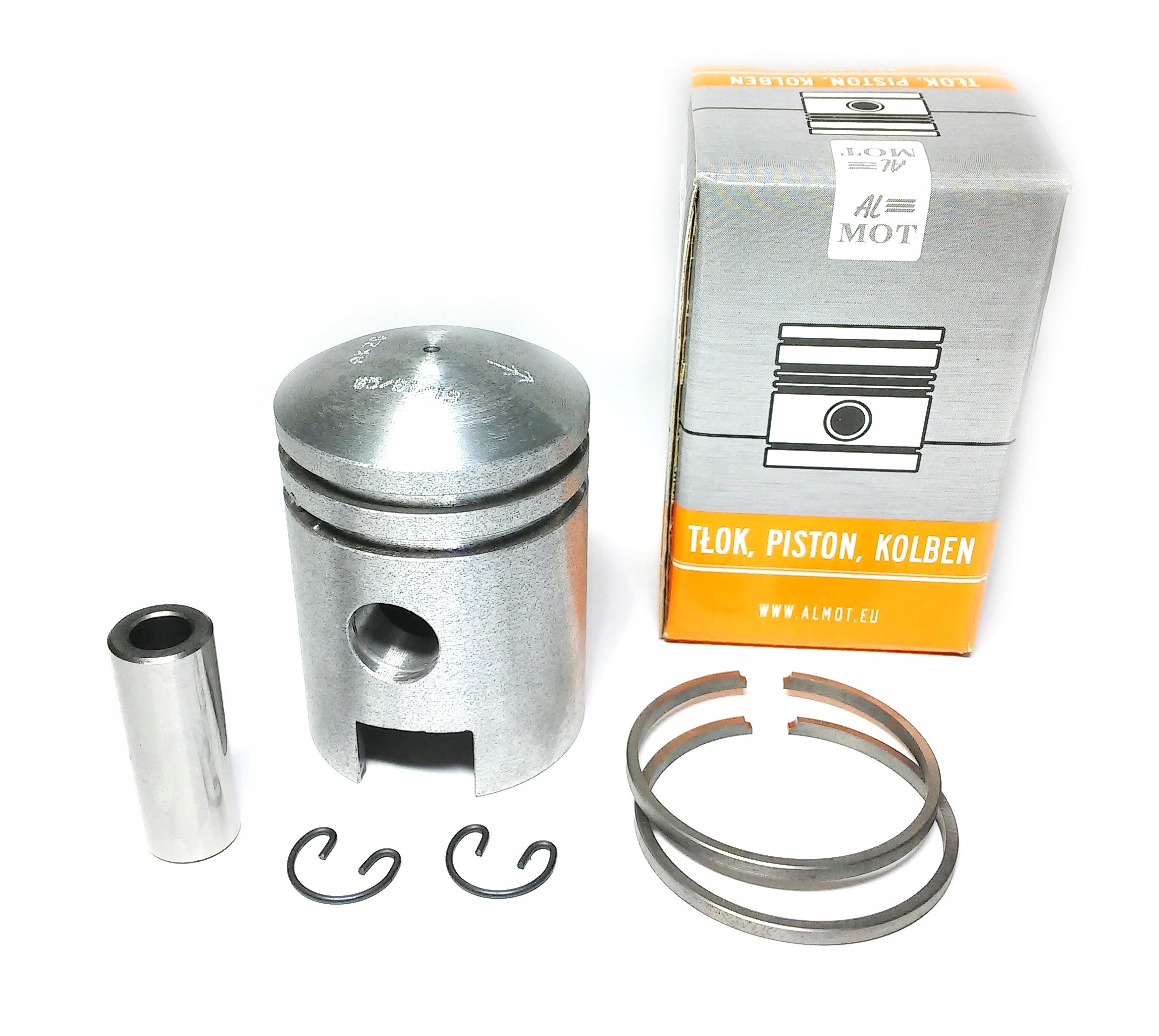 

Tłok Romet-komar AK20 Owalizowany 40.50 MM Komplet