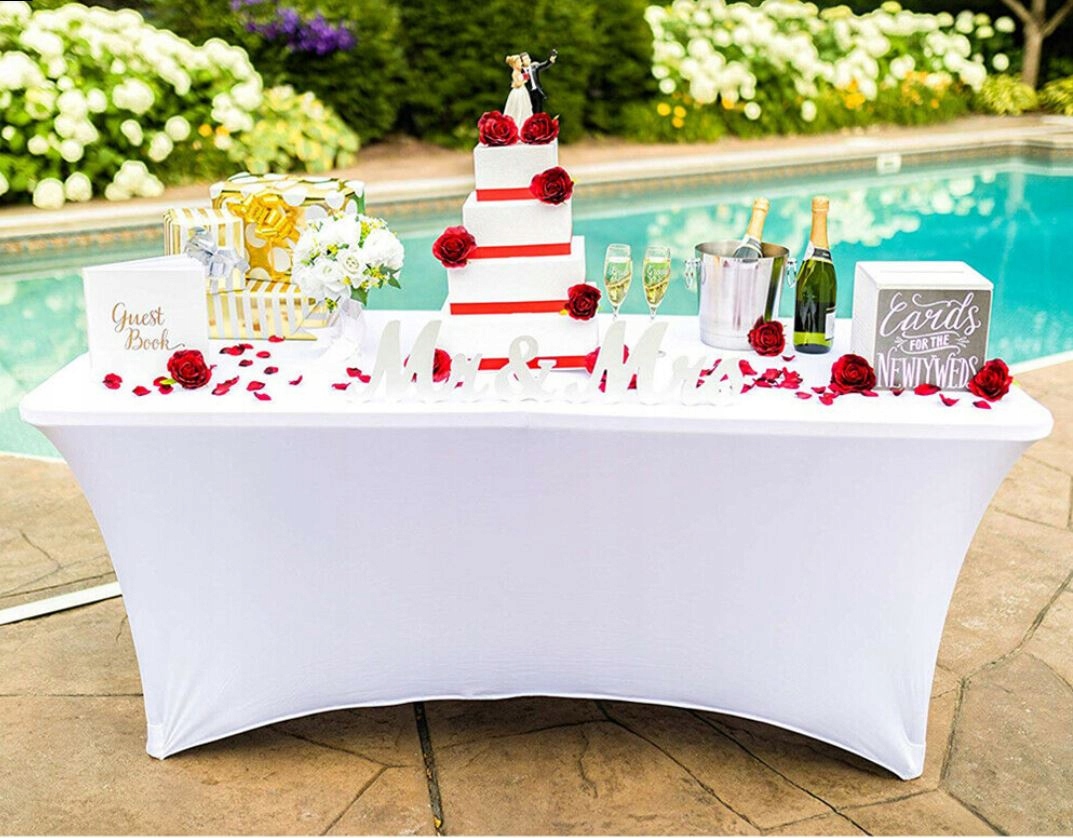 OBRUS ELASTYCZNY na stół 120cm POKROWIEC SPANDEX Stan opakowania oryginalne