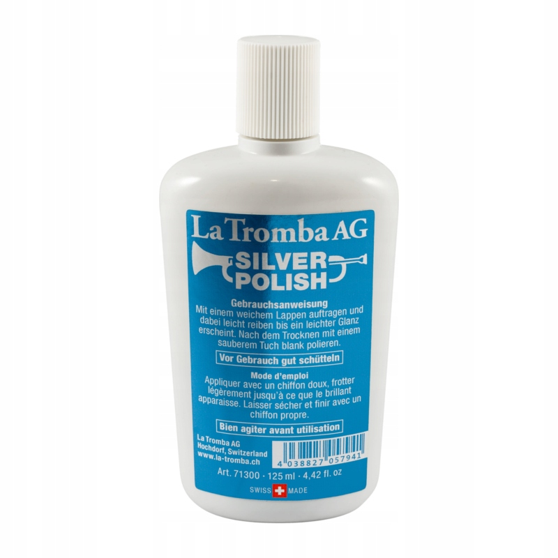 Płyn do Czyszczenia Srebra Trąbki Fletu La Tromba Silver Polish 125ml