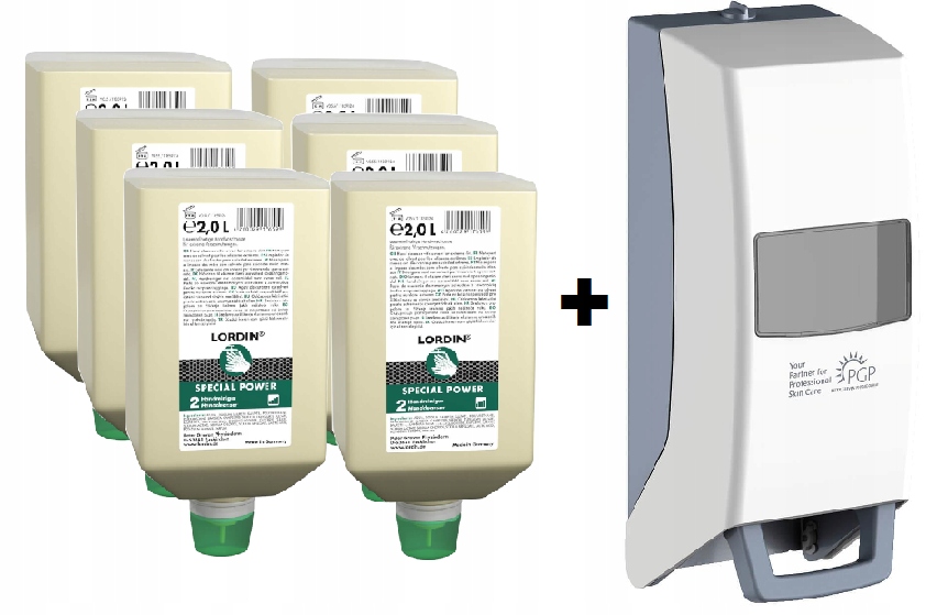 Спеціальна потужність 2л напіврідка паста для рук x6 + безкоштовно