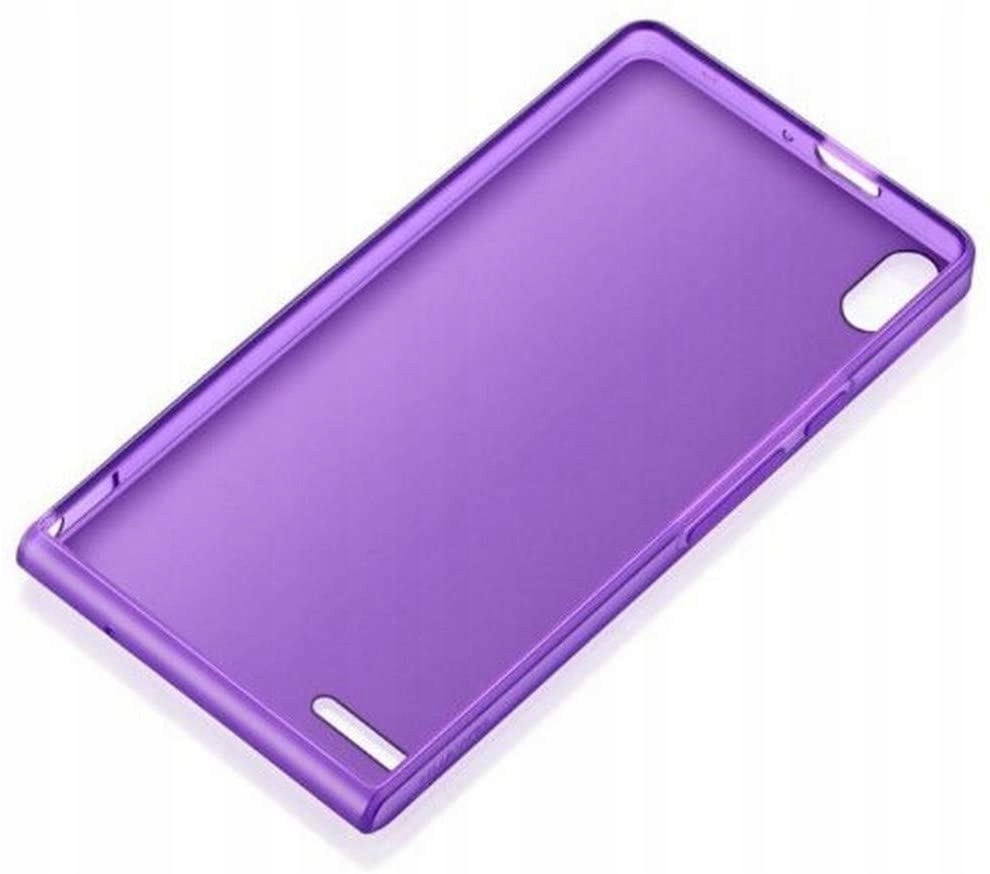 Huawei Ascend P6 Edge Tpu etui ochronne fioletowe