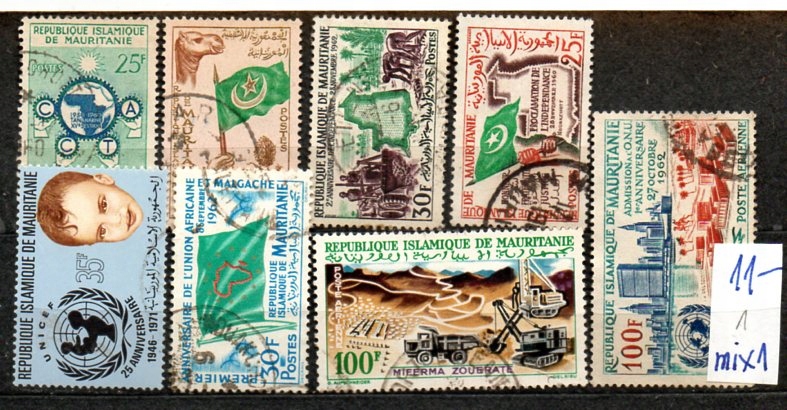 Mauretania 1 T , mix 1