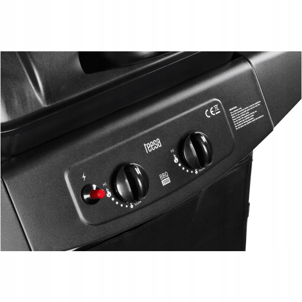 GRILL GAZOWY OGRODOWY RUSZT ŻELIWNY 2 PALNIKI DUŻY Długość rusztu 46 cm