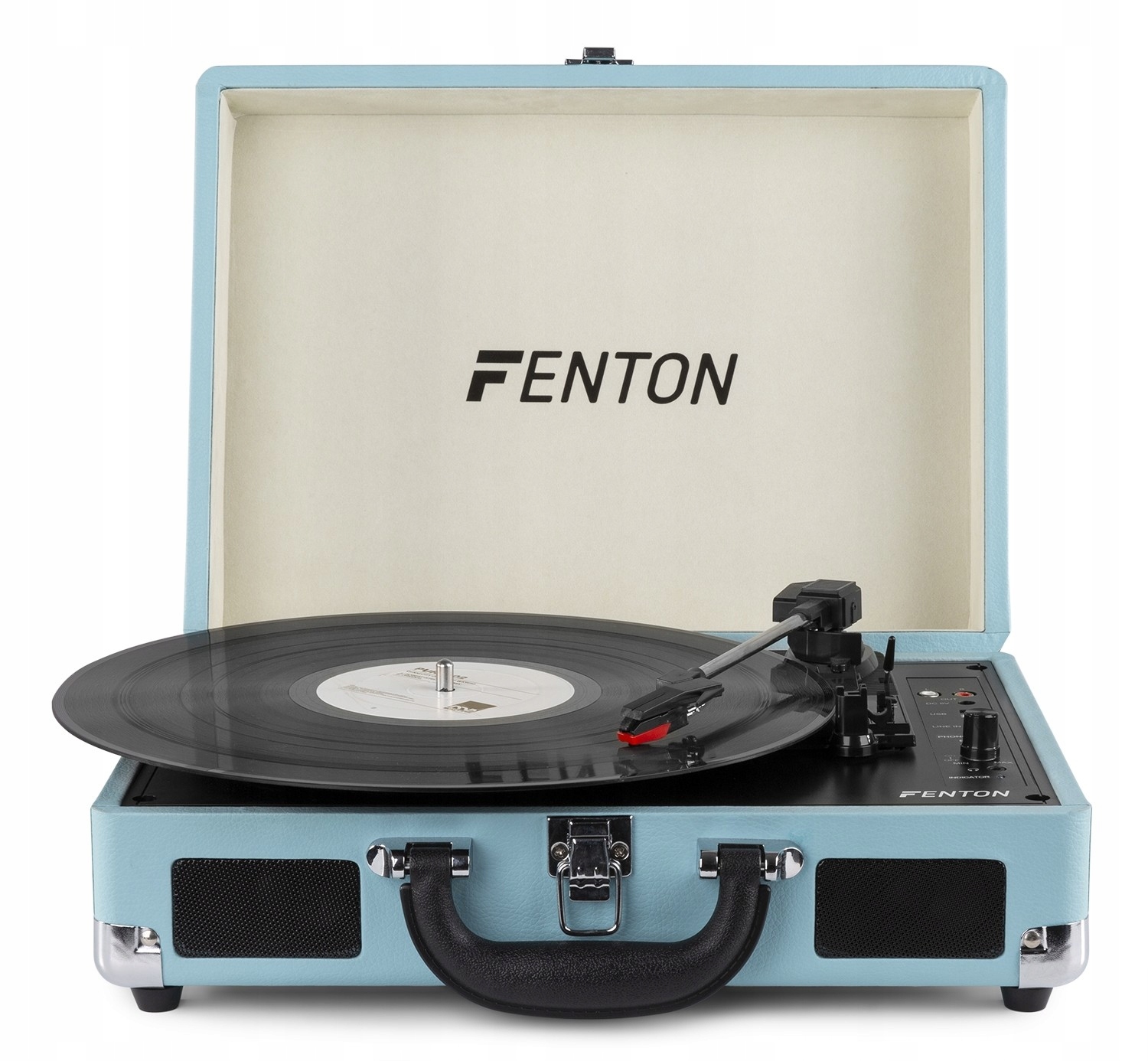 Gramofon w Walizce RP115 z USB AUX mięta