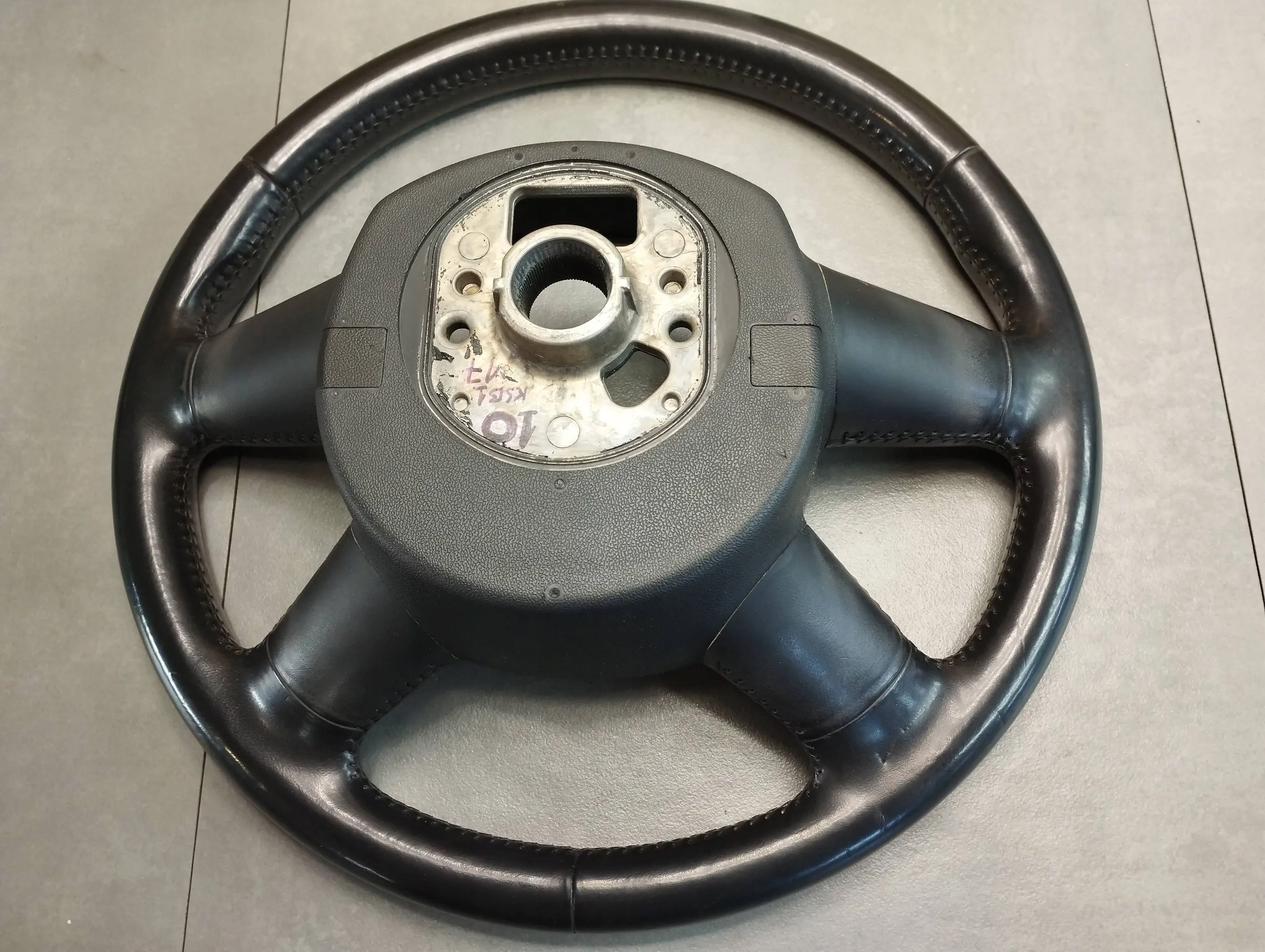 Audi Q7 4L steering wheel, leather MULTI 4F0419091AH