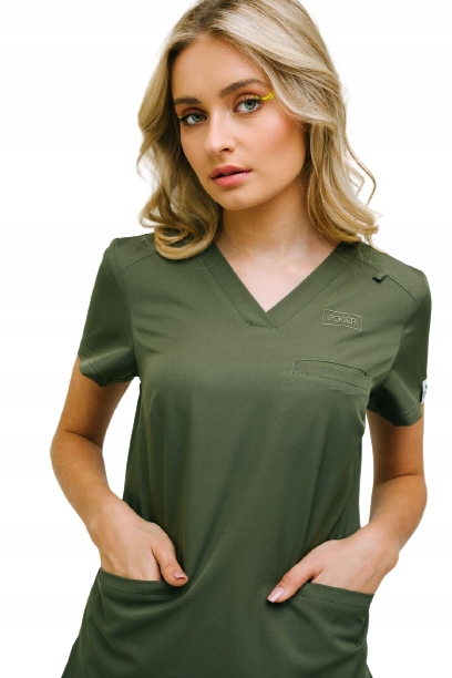 Bluza medyczna SpaWear khaki S