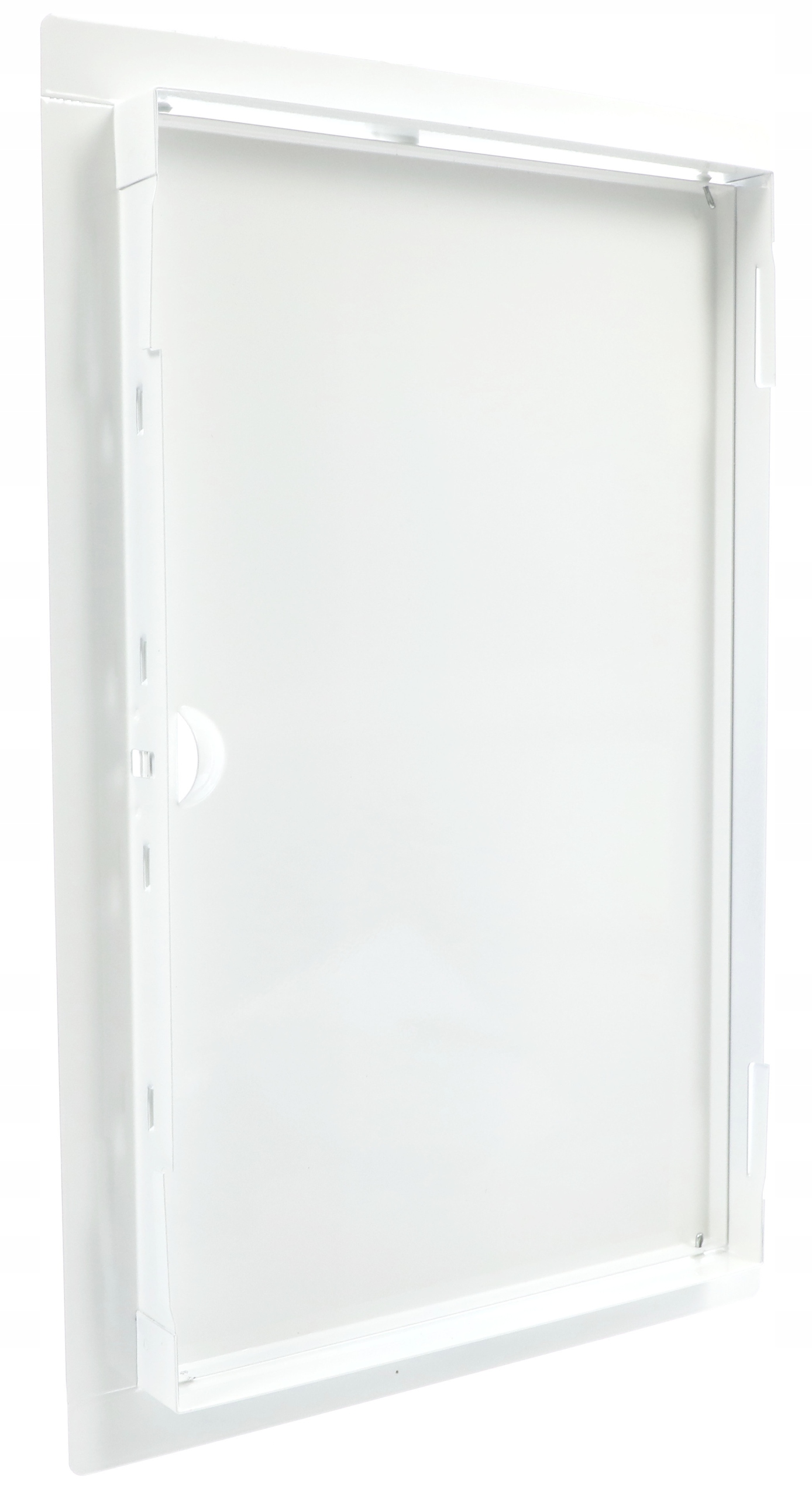 DRZWICZKI REWIZYJNE METALOWE BIAŁE ZATRZASK 25x40 Marka Bobimarket