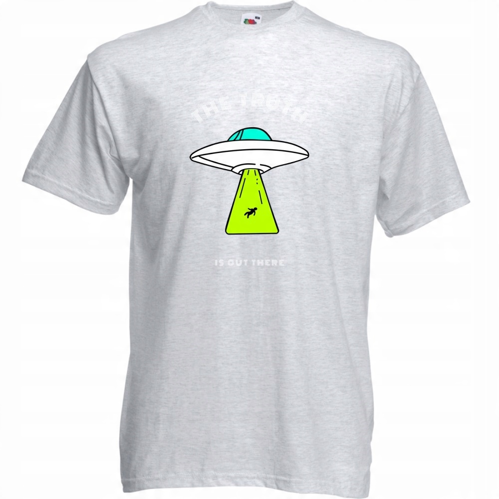 

Koszulka the truth is out there ufo XL ash szara