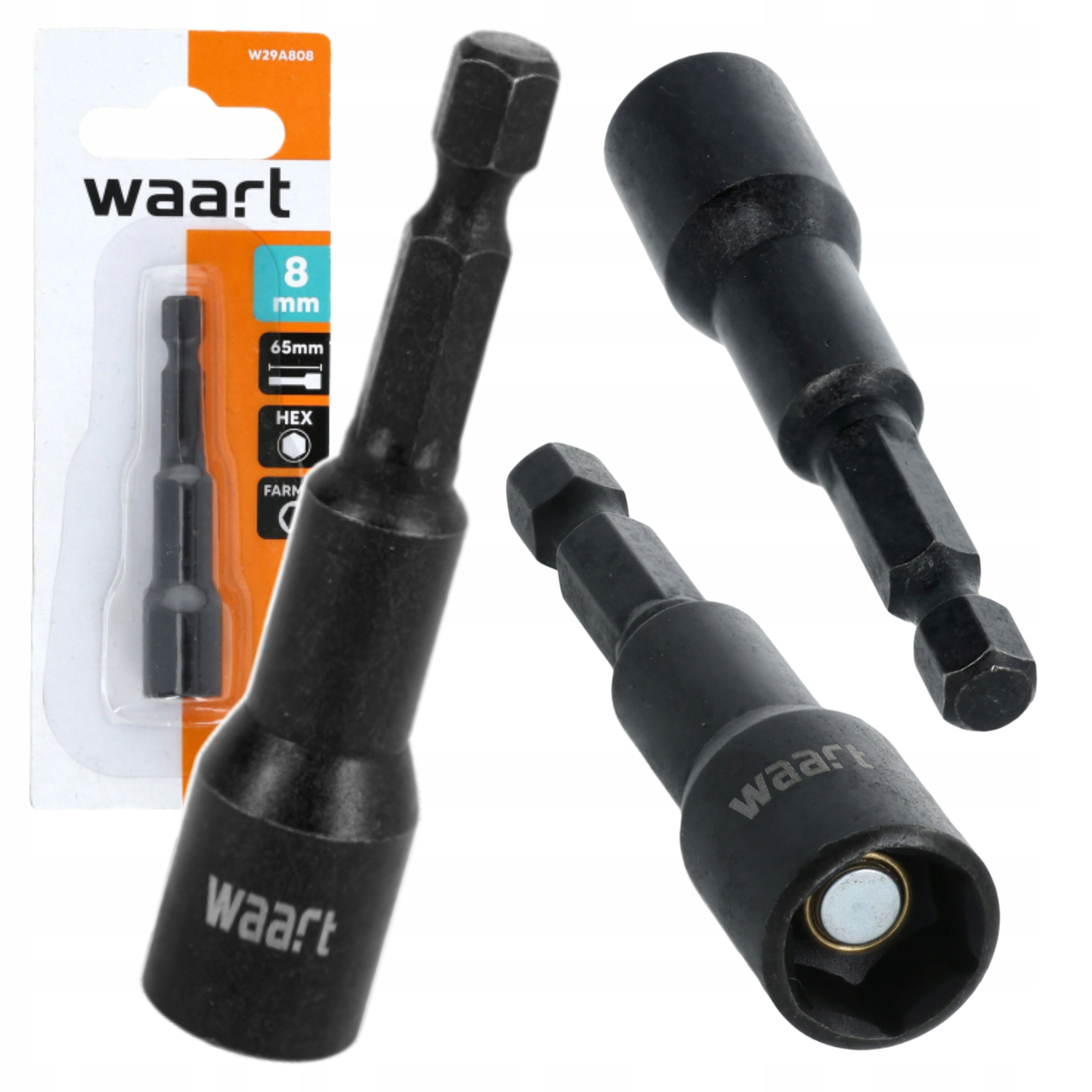 Farmer 8mm Nasadka Końcówka Magnetyczna Magnes