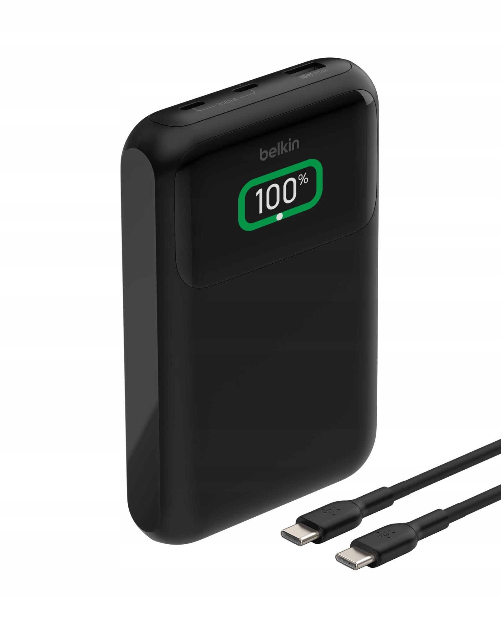 Belkin BoostCharge 3portová powerbanka pro laptop, černá