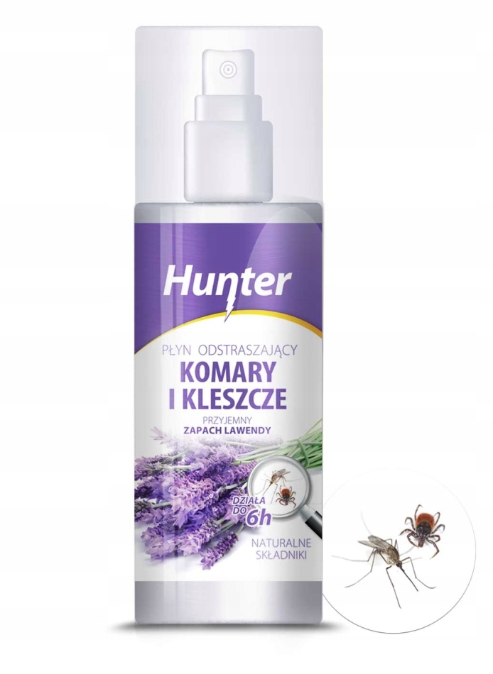 

Płyn Odstraszający Komary I Kleszcze Lawenda 100ml
