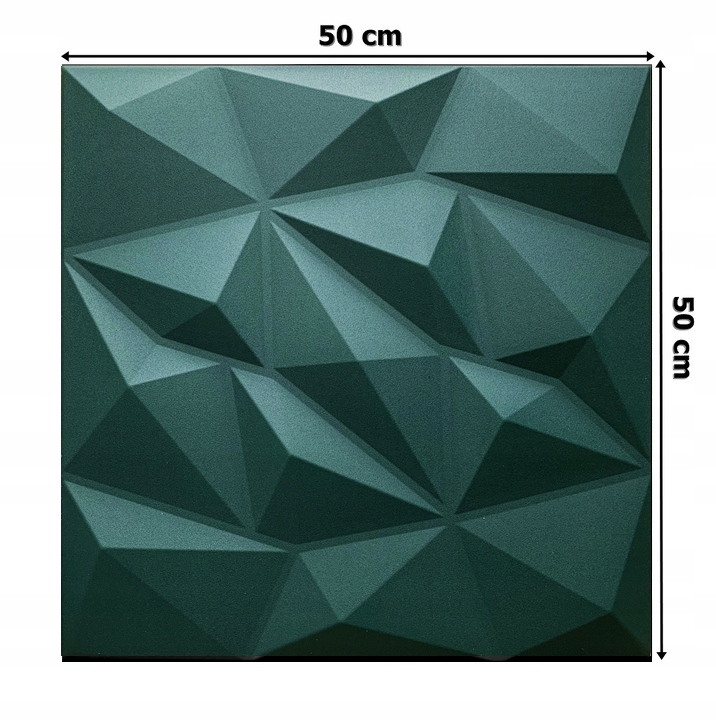 KASETONY SUFITOWE Brylant 3D zieleń Długość 50 cm